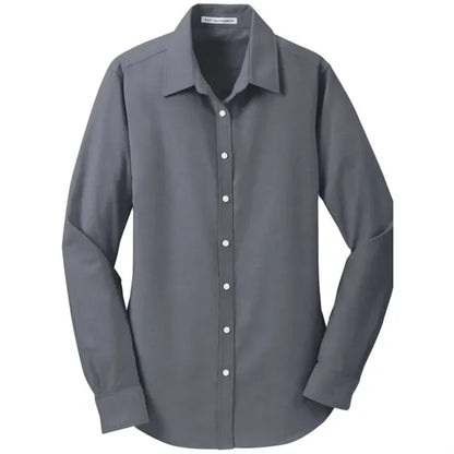 Port Authority Ladies SuperPro Oxford Shirt.