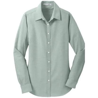 Port Authority Ladies SuperPro Oxford Shirt.