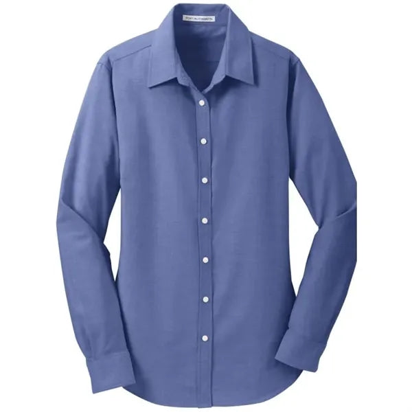 Port Authority Ladies SuperPro Oxford Shirt.