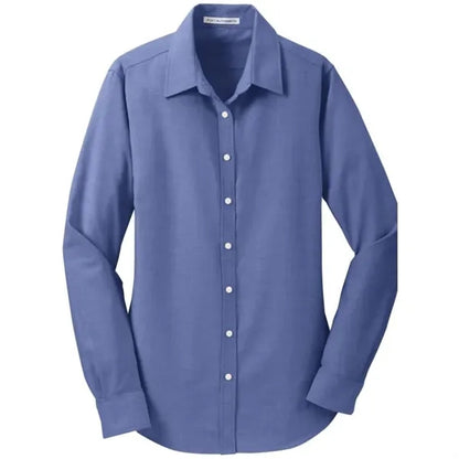 Port Authority Ladies SuperPro Oxford Shirt.