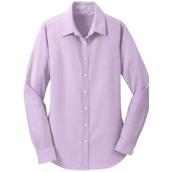 Port Authority Ladies SuperPro Oxford Shirt.