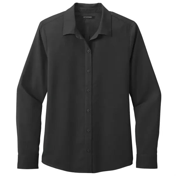Port Authority Ladies Long Sleeve Performance Staff Shirt