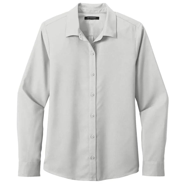 Port Authority Ladies Long Sleeve Performance Staff Shirt