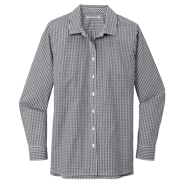 Port Authority Ladies Broadcloth Gingham Easy Care Shirt