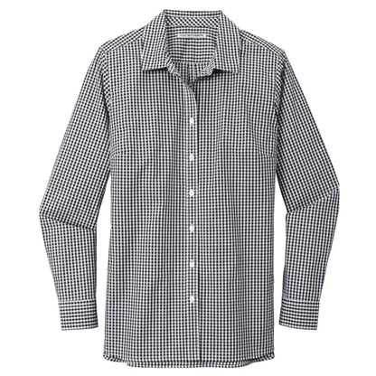 Port Authority Ladies Broadcloth Gingham Easy Care Shirt