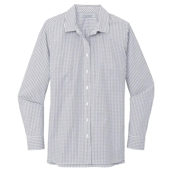 Port Authority Ladies Broadcloth Gingham Easy Care Shirt