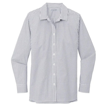 Port Authority Ladies Broadcloth Gingham Easy Care Shirt
