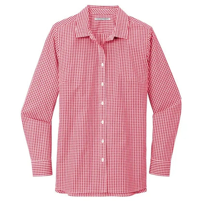 Port Authority Ladies Broadcloth Gingham Easy Care Shirt