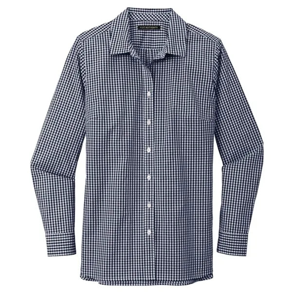 Port Authority Ladies Broadcloth Gingham Easy Care Shirt