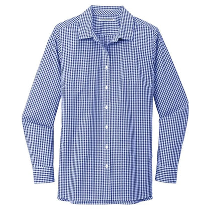 Port Authority Ladies Broadcloth Gingham Easy Care Shirt