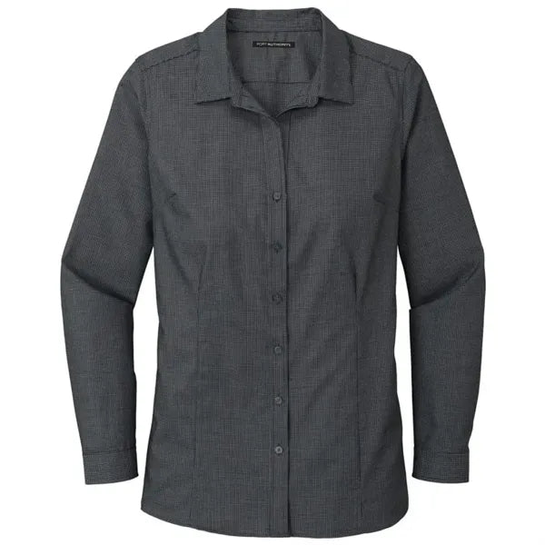 Port Authority Ladies Pincheck Easy Care Shirt
