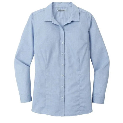 Port Authority Ladies Pincheck Easy Care Shirt