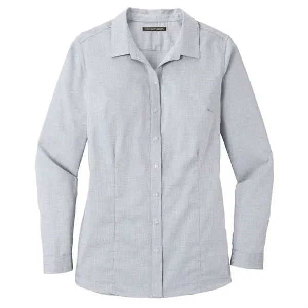 Port Authority Ladies Pincheck Easy Care Shirt