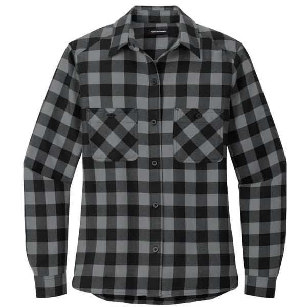 Port Authority Ladies Plaid Flannel Shirt