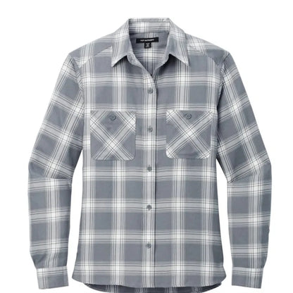 Port Authority Ladies Plaid Flannel Shirt