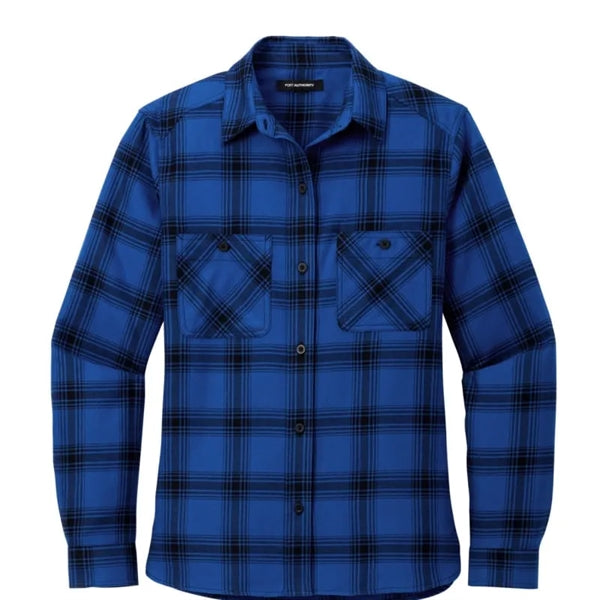 Port Authority Ladies Plaid Flannel Shirt