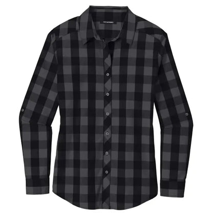 Port Authority Ladies Everyday Plaid Shirt.