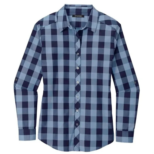 Port Authority Ladies Everyday Plaid Shirt.
