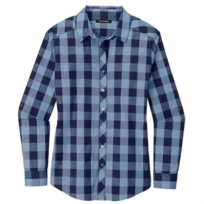 Port Authority Ladies Everyday Plaid Shirt.