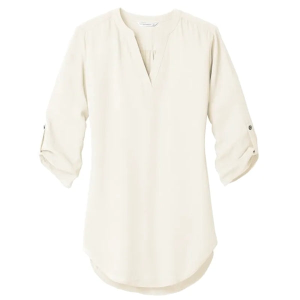 Port Authority Ladies 3/4-Sleeve Tunic Blouse.