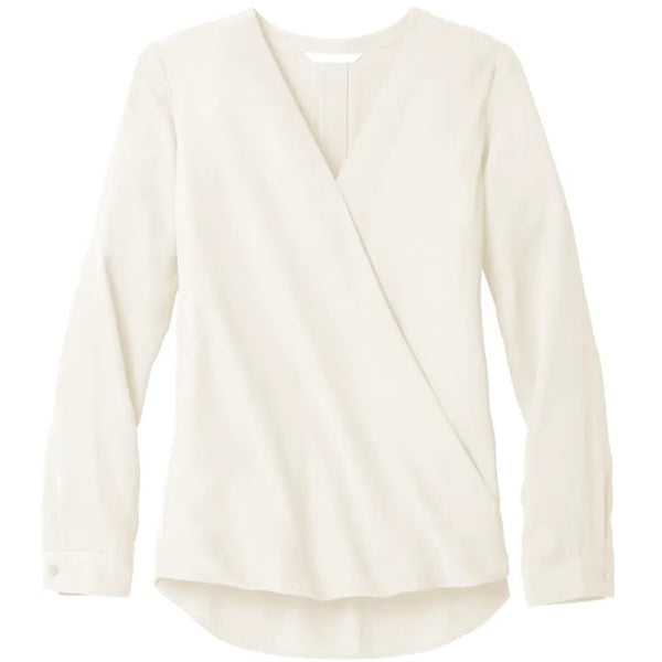 Port Authority Ladies Wrap Blouse.