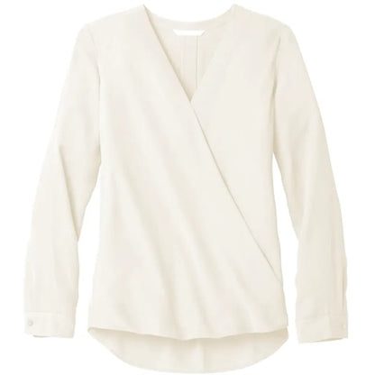 Port Authority Ladies Wrap Blouse.