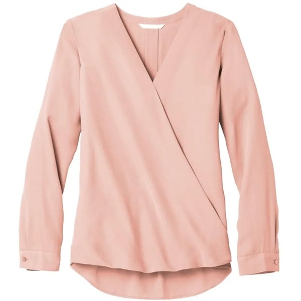 Port Authority Ladies Wrap Blouse.