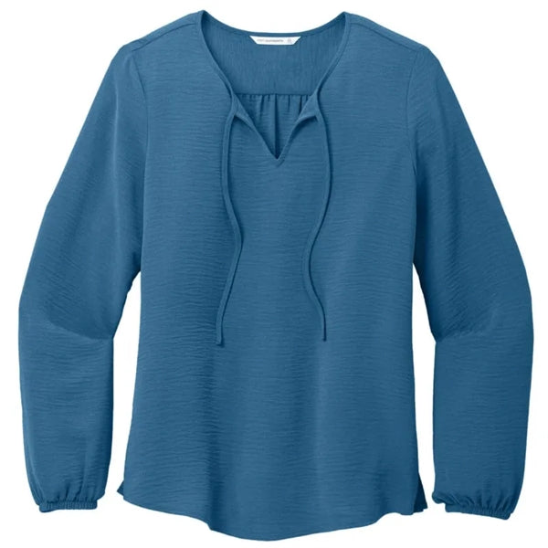 Port Authority Ladies Textured Crepe Blouse