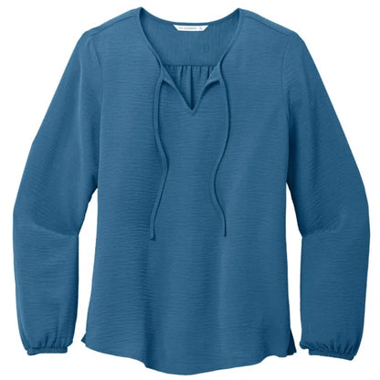 Port Authority Ladies Textured Crepe Blouse