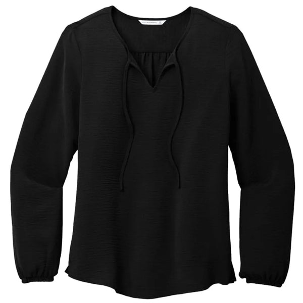 Port Authority Ladies Textured Crepe Blouse