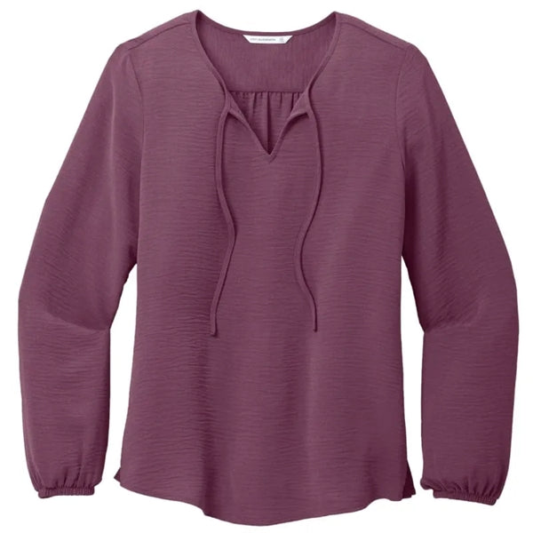 Port Authority Ladies Textured Crepe Blouse