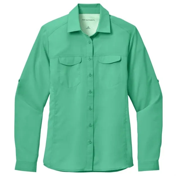 Port Authority Ladies Long Sleeve UV Daybreak Shirt