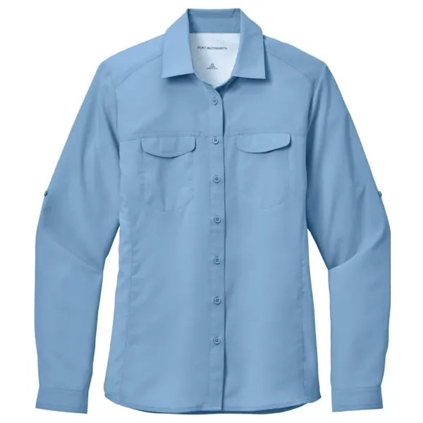 Port Authority Ladies Long Sleeve UV Daybreak Shirt