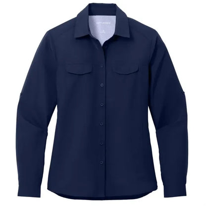 Port Authority Ladies Long Sleeve UV Daybreak Shirt