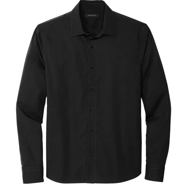MERCER+METTLE Long Sleeve Stretch Woven Shirt