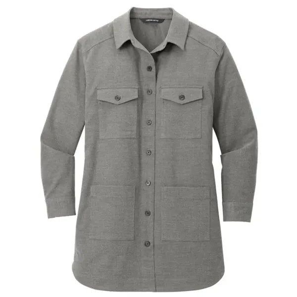 Mercer+Mettle Women's Long Sleeve Twill Overshirt