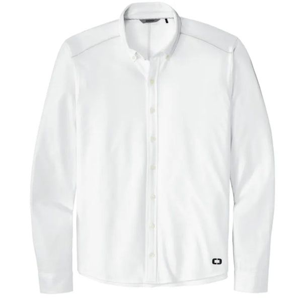 OGIO Code Stretch Long Sleeve Button-Up.