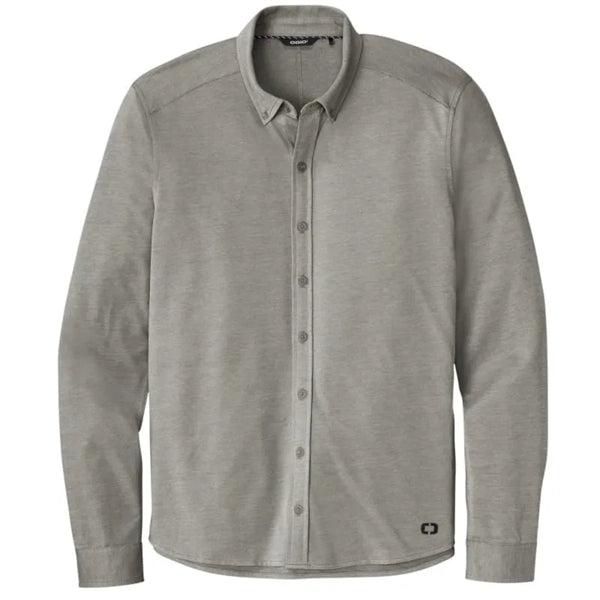 OGIO Code Stretch Long Sleeve Button-Up.