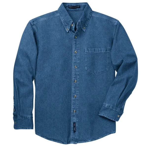 Port Authority Heavyweight Denim Shirt.