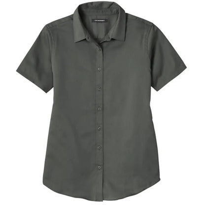 Port Authority Ladies Short Sleeve SuperPro React Twill S...