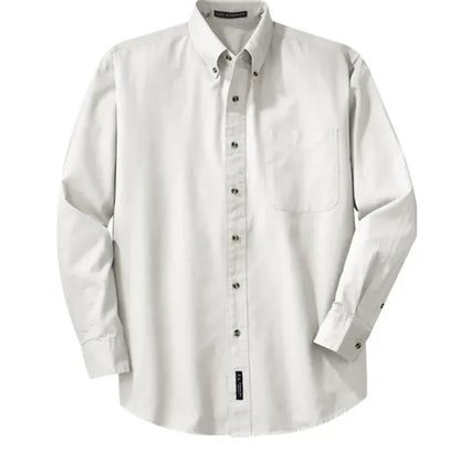 Port Authority Long Sleeve Twill Shirt.