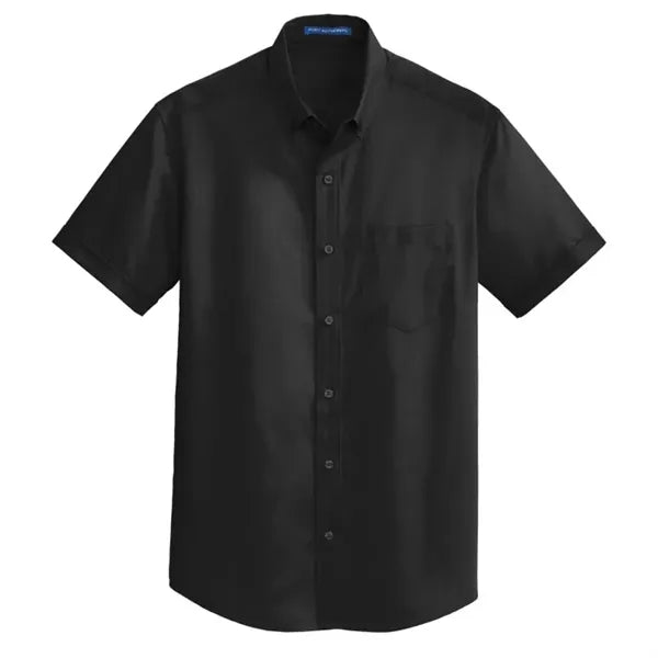 Port Authority Short Sleeve SuperPro Twill Shirt.