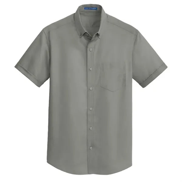 Port Authority Short Sleeve SuperPro Twill Shirt.