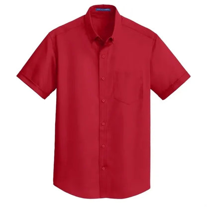 Port Authority Short Sleeve SuperPro Twill Shirt.