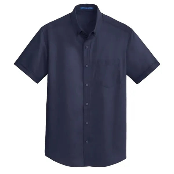 Port Authority Short Sleeve SuperPro Twill Shirt.