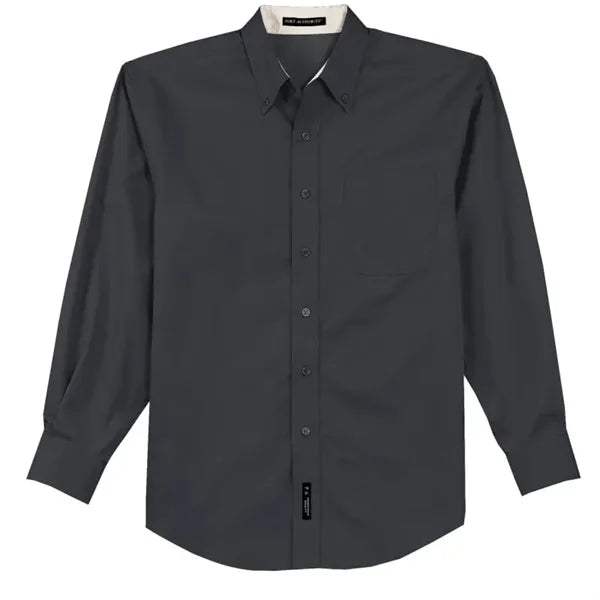 Port Authority Tall Long Sleeve Easy Care Shirt.