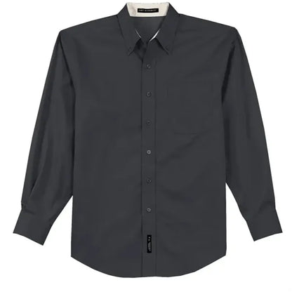 Port Authority Tall Long Sleeve Easy Care Shirt.