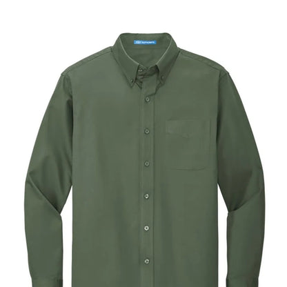 Port Authority Tall Long Sleeve Easy Care Shirt.