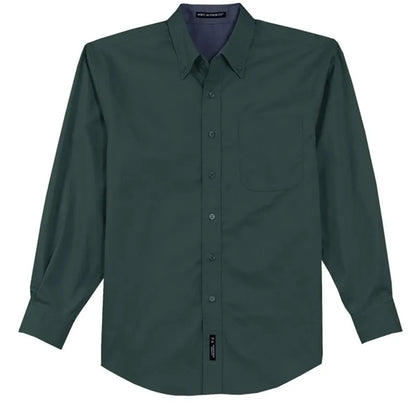 Port Authority Tall Long Sleeve Easy Care Shirt.