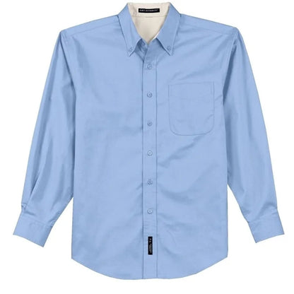 Port Authority Tall Long Sleeve Easy Care Shirt.